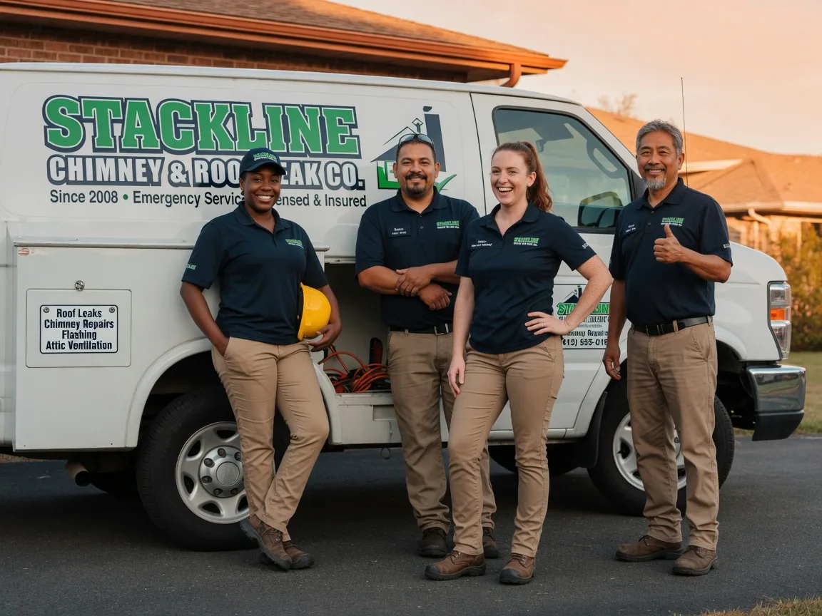 Chimney flashing repair company in Melrose, MN